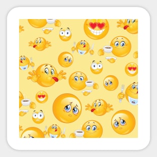 emoji pattern 2 Sticker